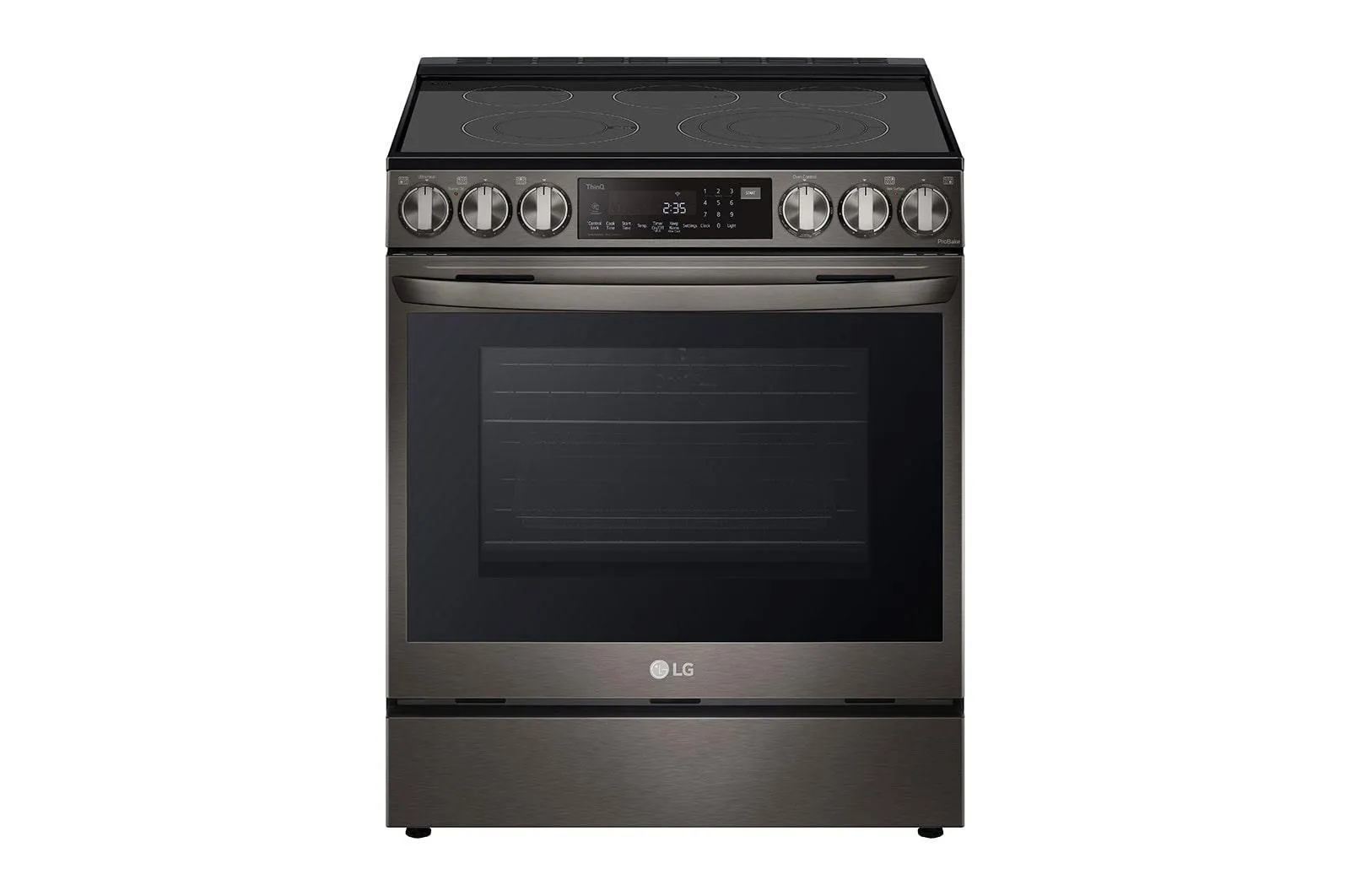 Lg LSEL6335D 6.3 cu ft. Smart wi-fi Enabled ProBake Convection® InstaView® Electric Slide-In Range with Air Fry