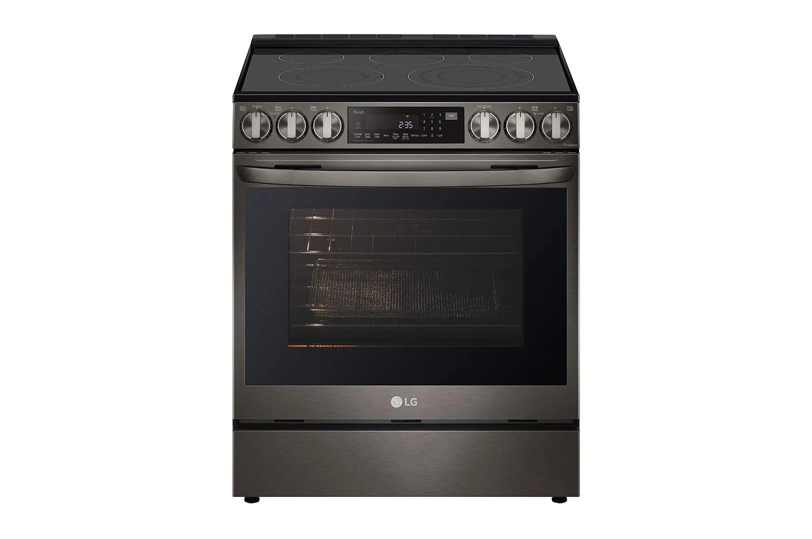 Lg LSEL6335D 6.3 cu ft. Smart wi-fi Enabled ProBake Convection® InstaView® Electric Slide-In Range with Air Fry