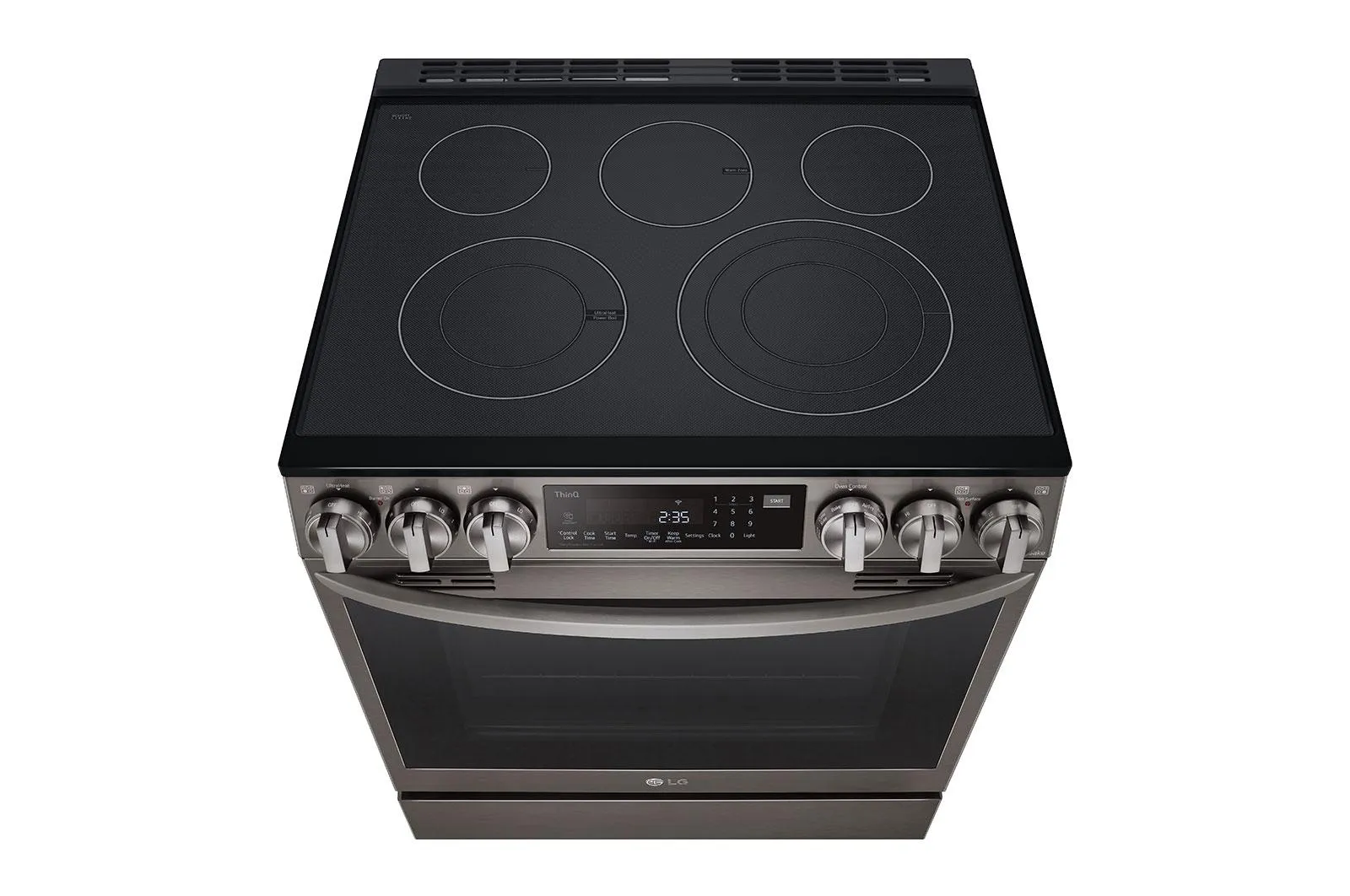 Lg LSEL6335D 6.3 cu ft. Smart wi-fi Enabled ProBake Convection® InstaView® Electric Slide-In Range with Air Fry