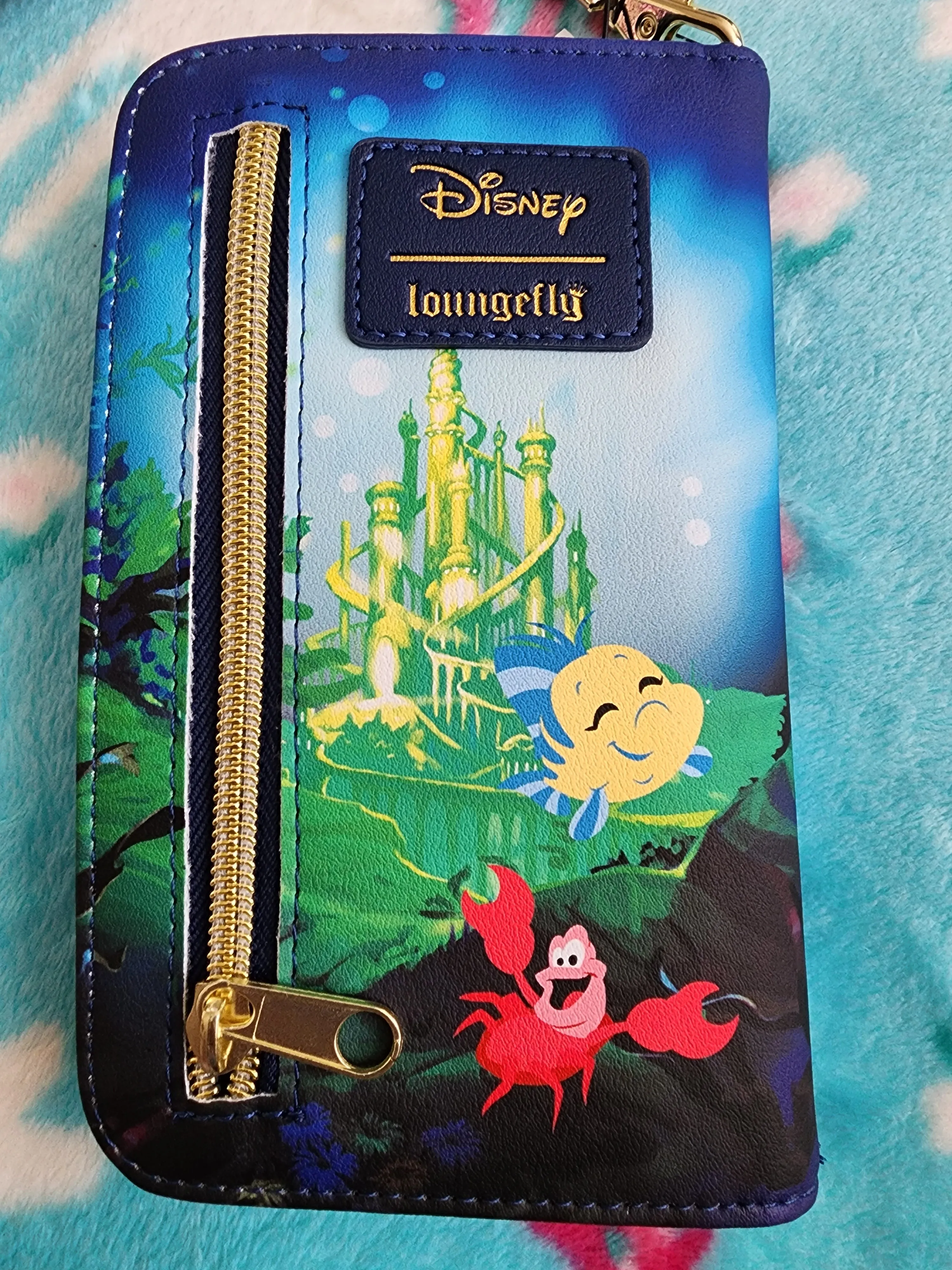 Loungefly Disney Little Mermaid Tech Wallet