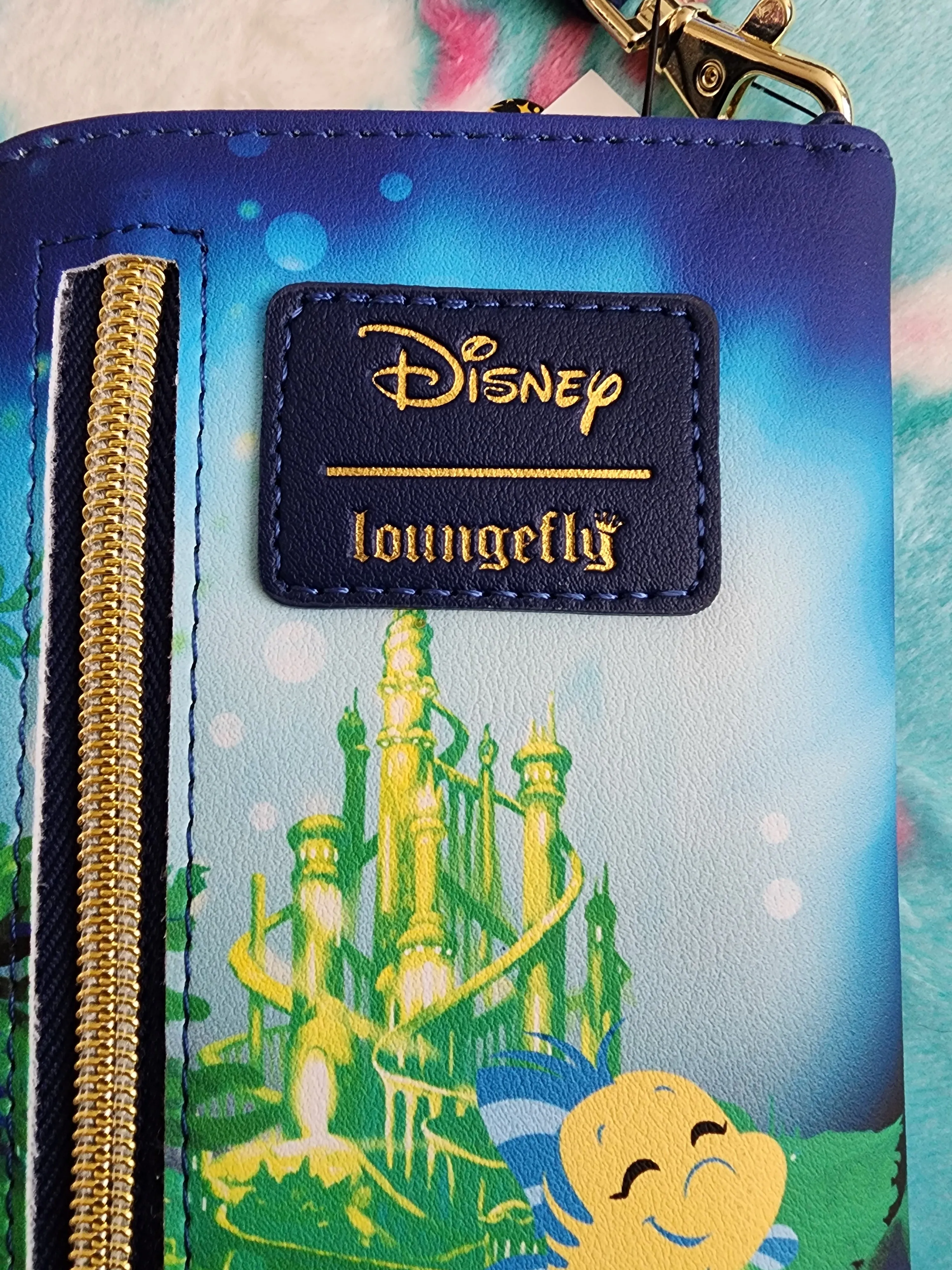 Loungefly Disney Little Mermaid Tech Wallet