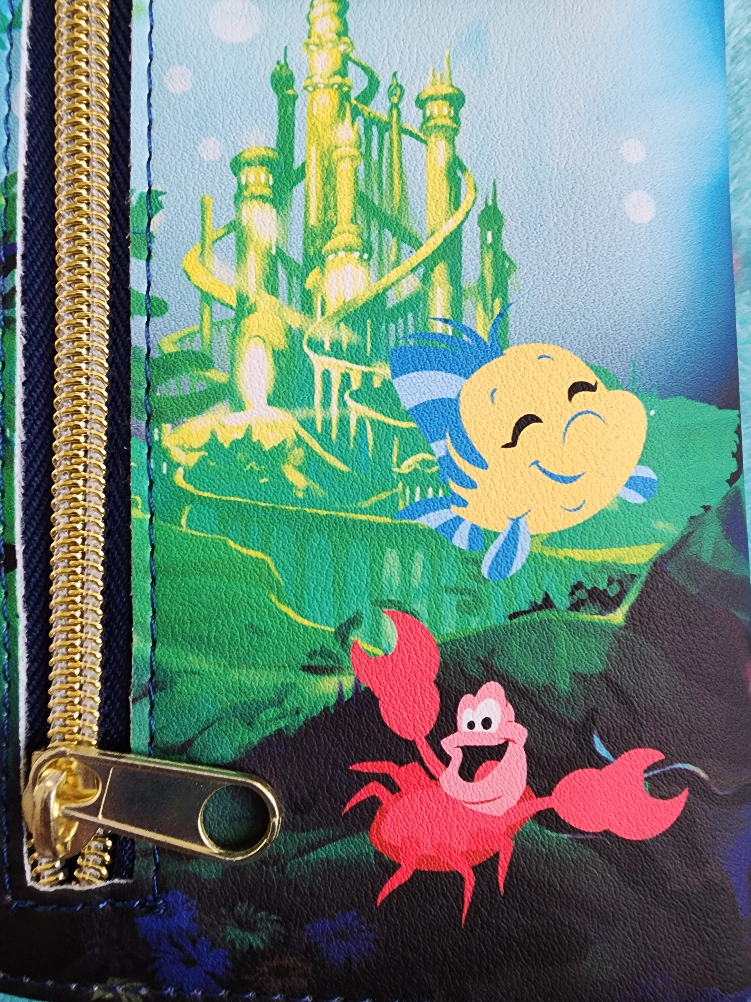 Loungefly Disney Little Mermaid Tech Wallet