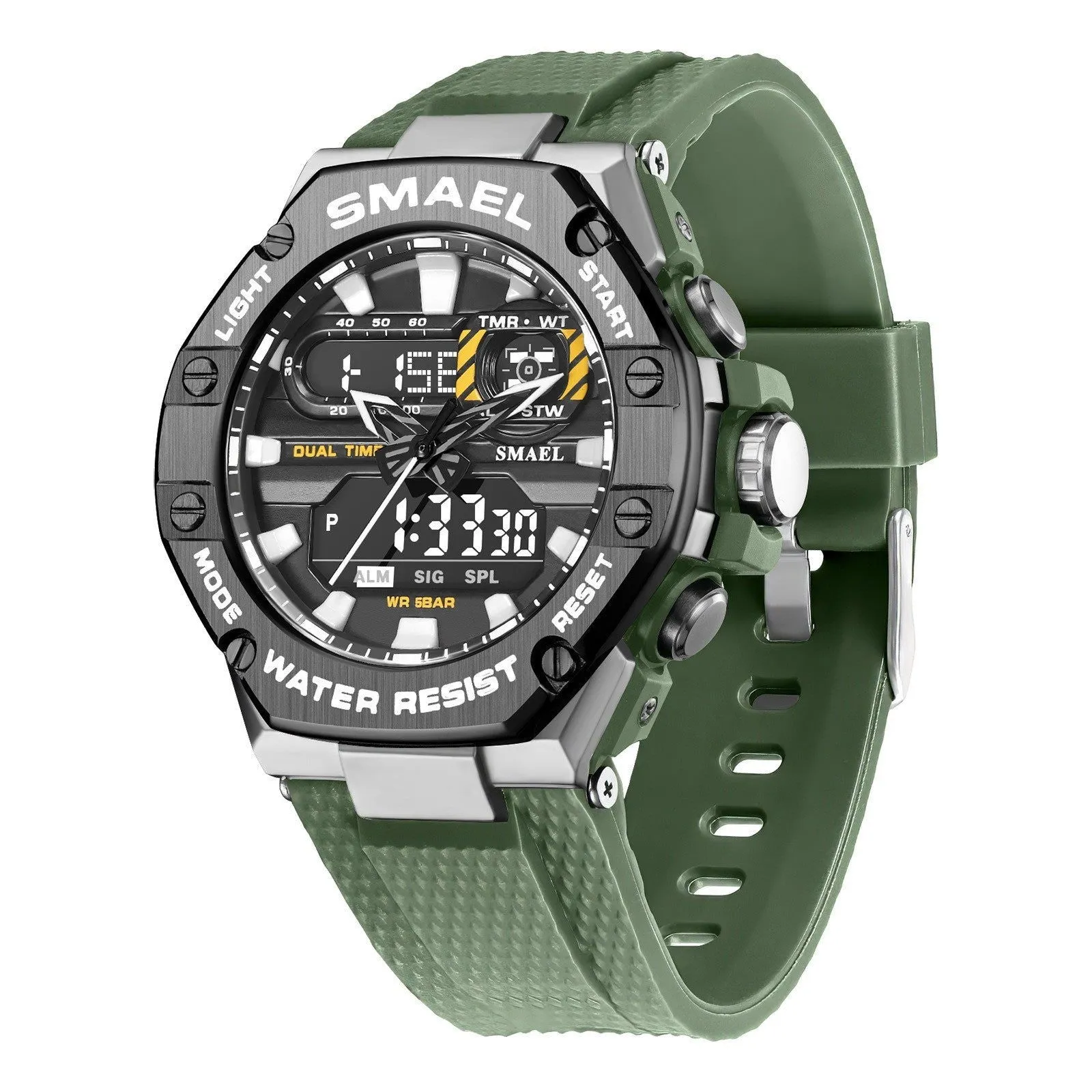 LovelyRLovely Men Digital Alloy Watch