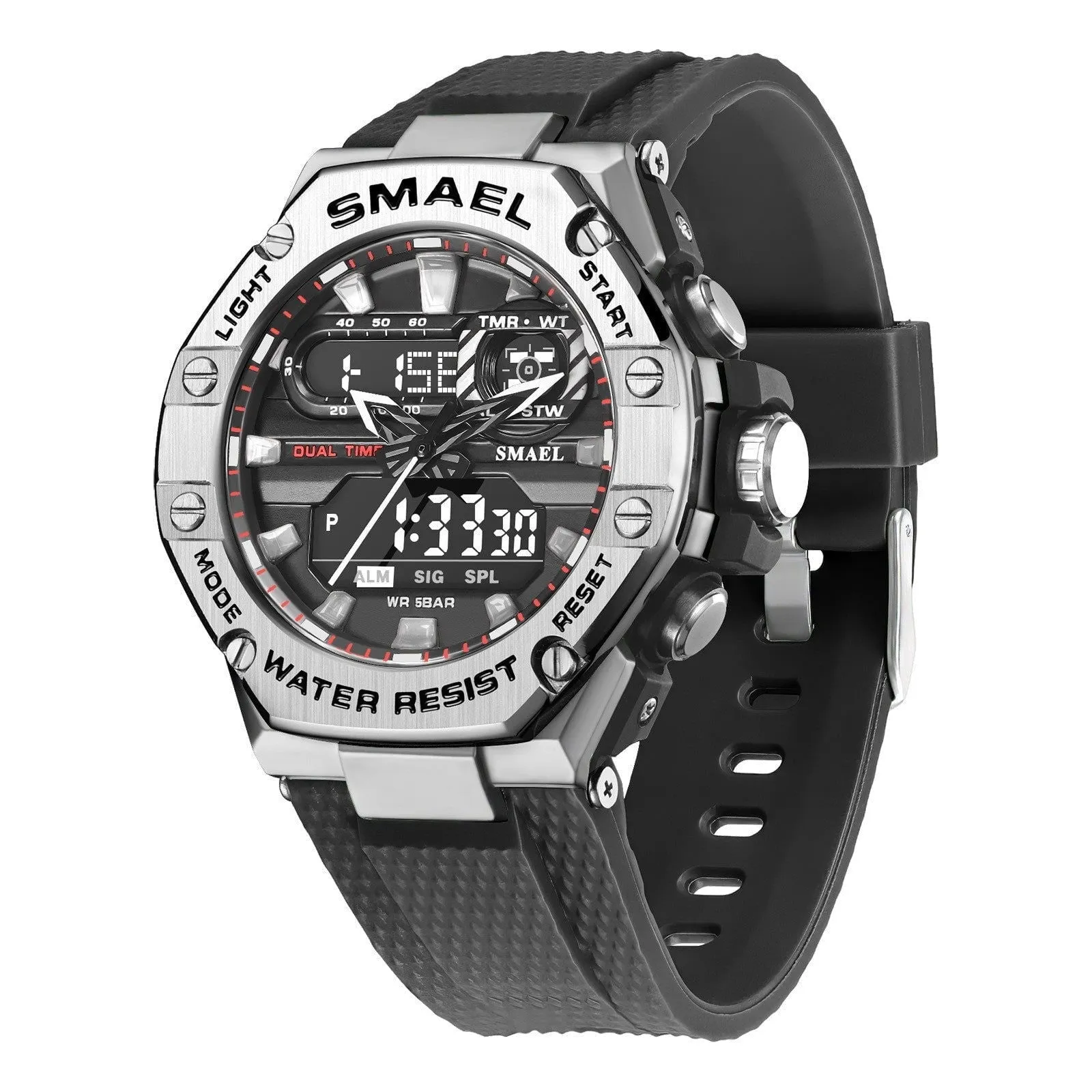 LovelyRLovely Men Digital Alloy Watch