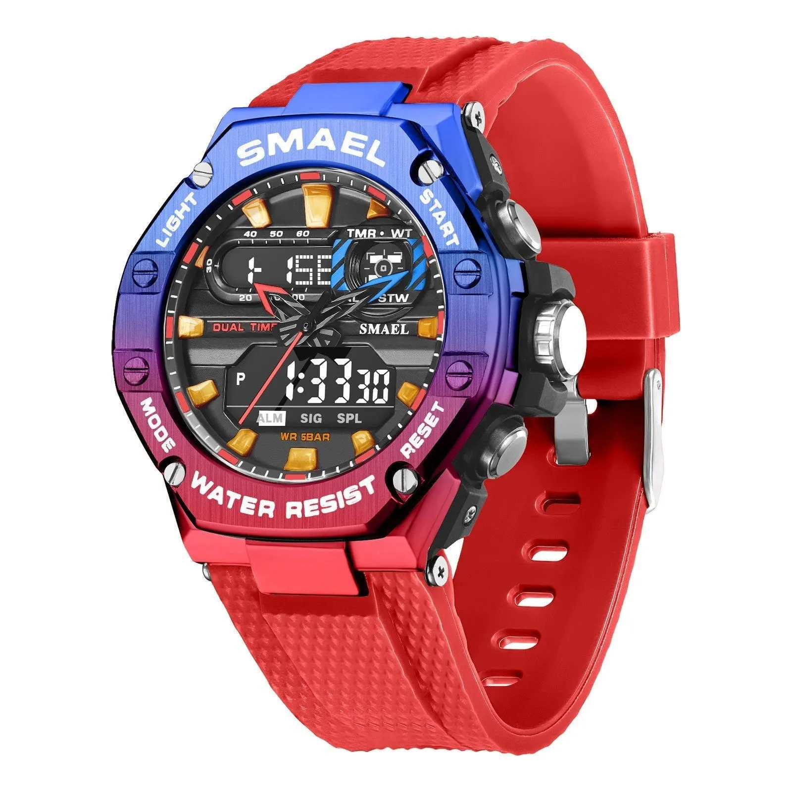 LovelyRLovely Men Digital Alloy Watch