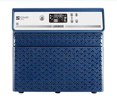 Luminous Inverter & Battery Combo (iCruze 3000 Pure Sine Wave 3000VA/24V Inverter with Red Charge RC 18000 Tall Tubular 150Ah Battery - 2 Batteries) for Home, Office & Shops