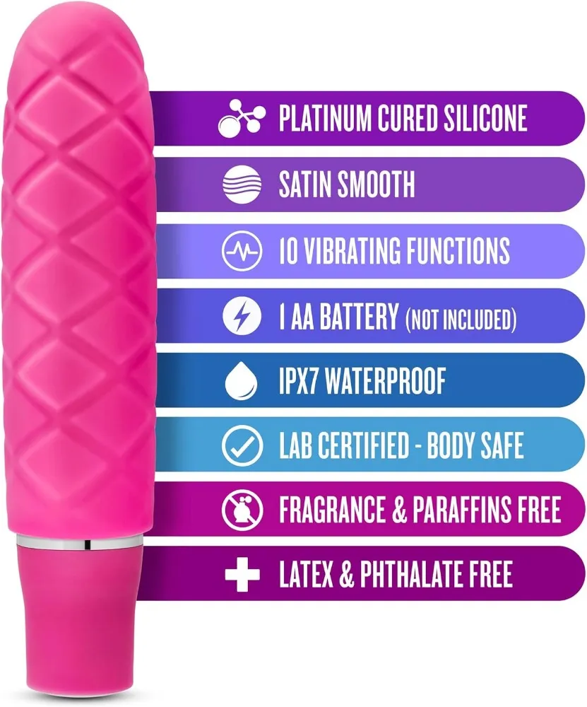 Luxe ''Cozi'' Mini Vibrator -Pink