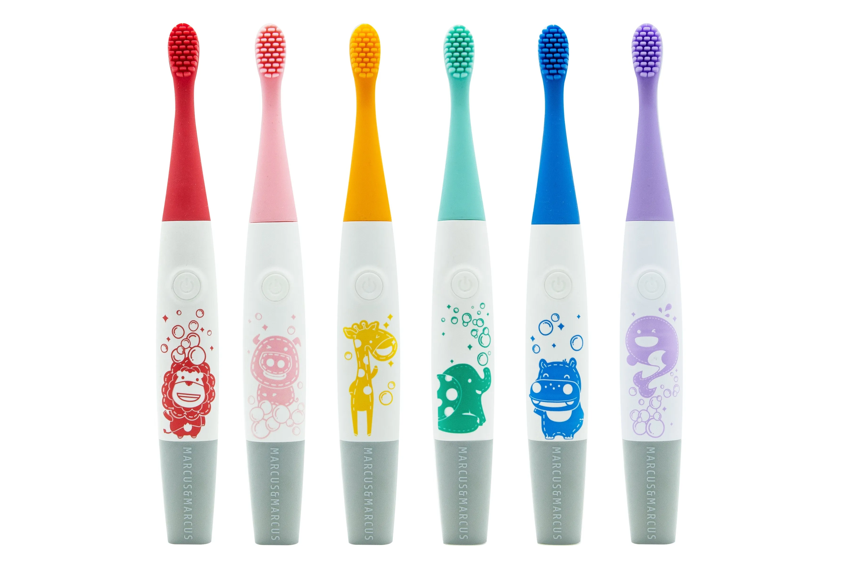 Marcus & Marcus Kids Sonic Electric Silicone Toothbrush - Lola