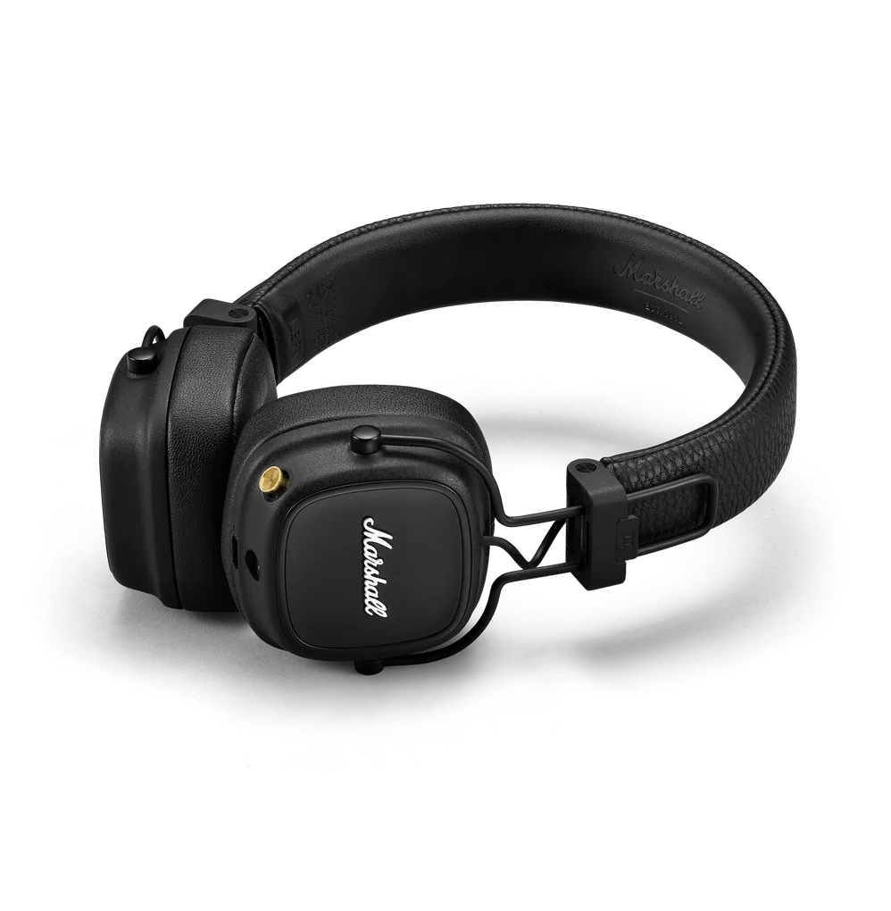 Marshall MAJOR IV Bluetooth Headphones - Black