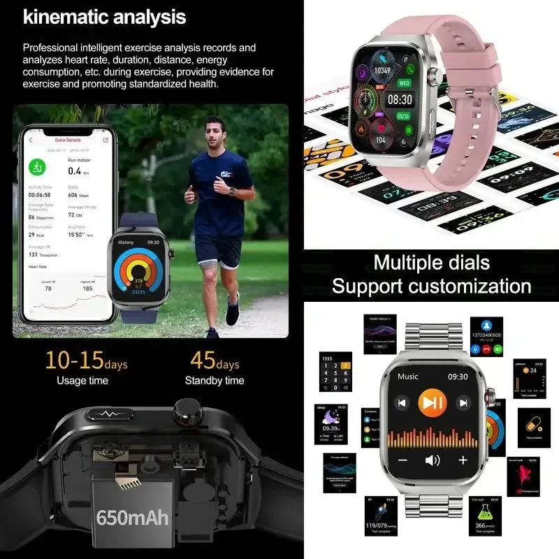 Medical Grade Smart Watch - 1.96"