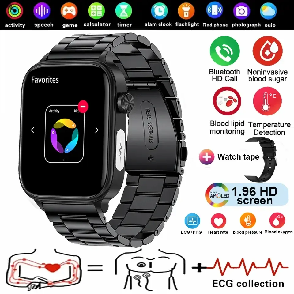 Medical Grade Smart Watch - 1.96"