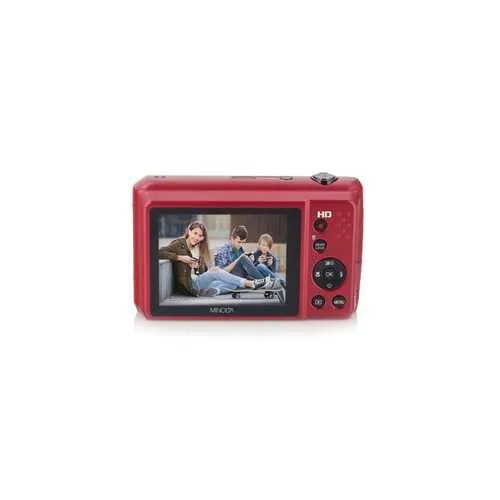 Minolta MN12Z-R 20.0-Megapixel HD Wi-Fi Digital Camera (Red)