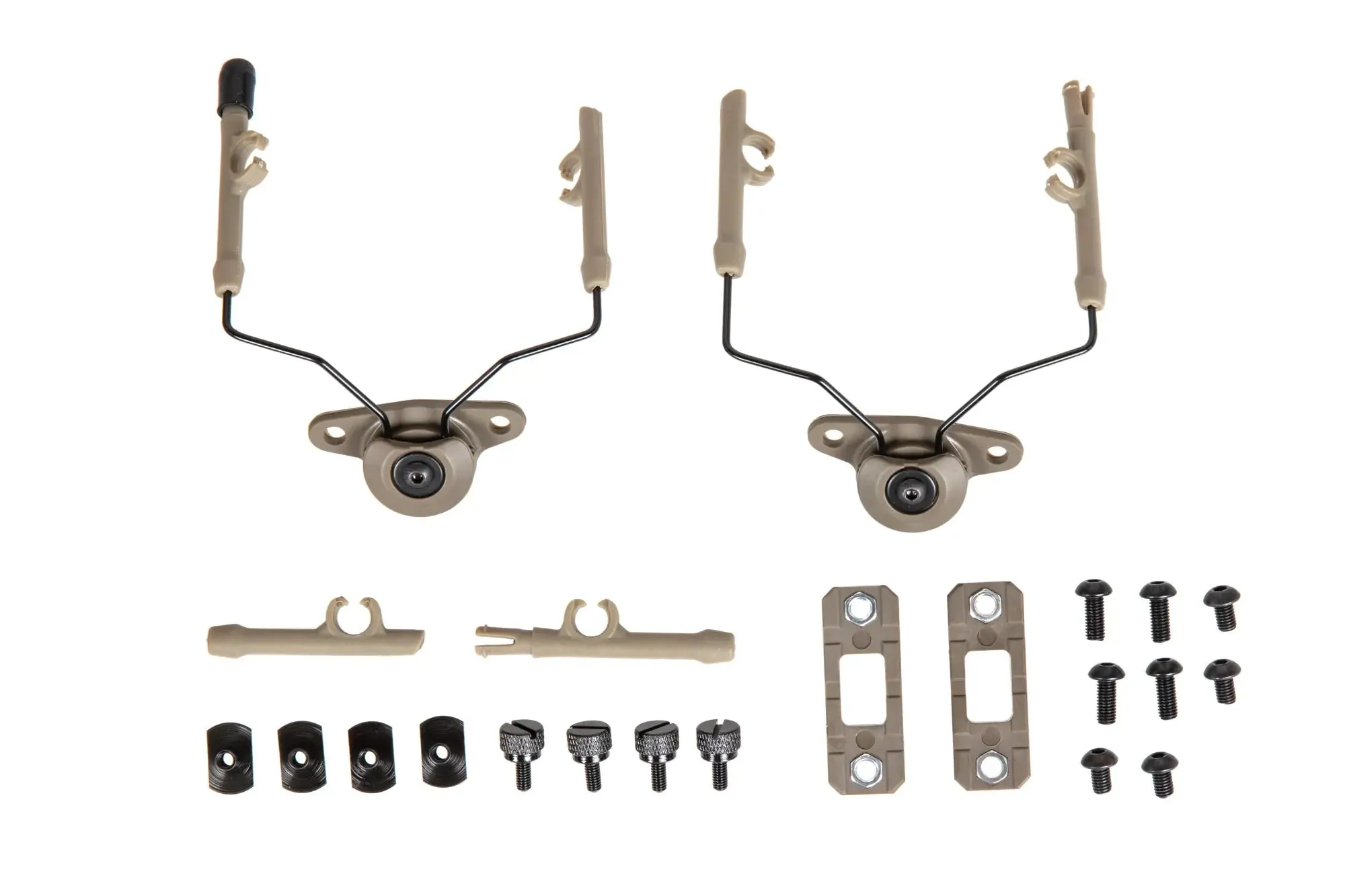 Mounting of headphones type Comtac MK 2.0 (ARC, MLOK, TW) FDE