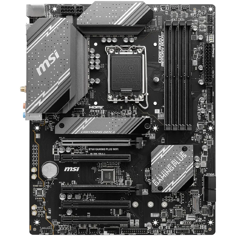 MSI B760 Gaming Plus WiFi Gaming Motherboard