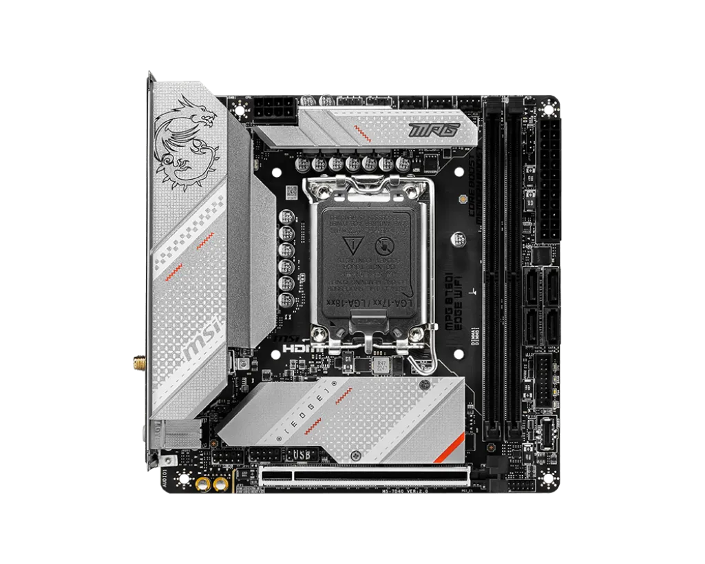 MSI MPG B760I EDGE WIFI DDR5,LGA 1700 Mini-ITX Motherboard