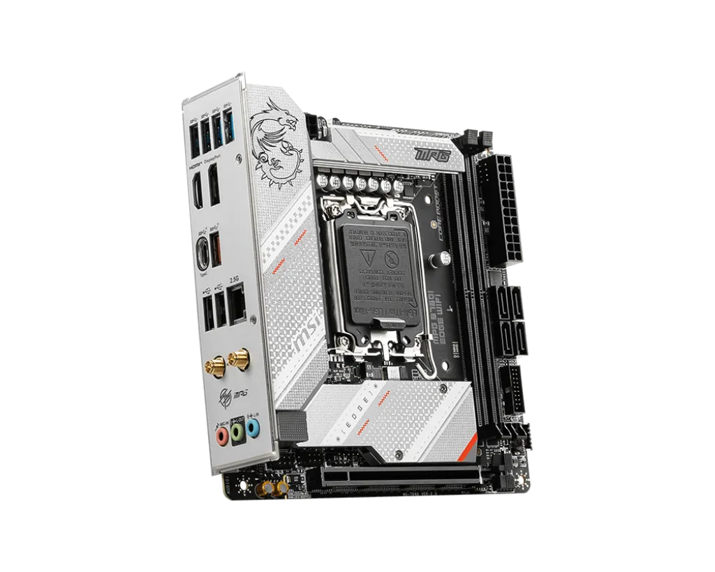 MSI MPG B760I EDGE WIFI DDR5,LGA 1700 Mini-ITX Motherboard