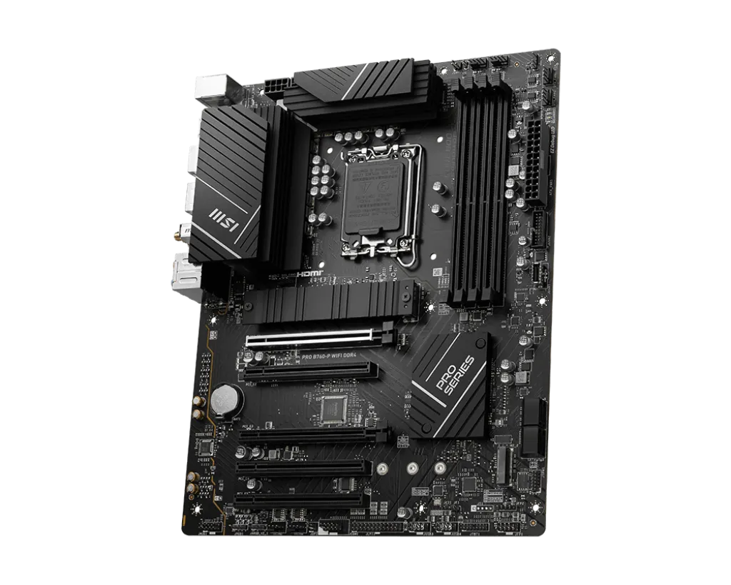 MSI PRO B760-P WIFI DDR4,LGA 1700 ATX Motherboard