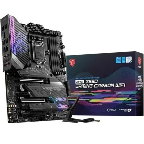 MSI Z590 Gaming Carbon Wi-Fi Intel Z590 LGA 1200 ATX