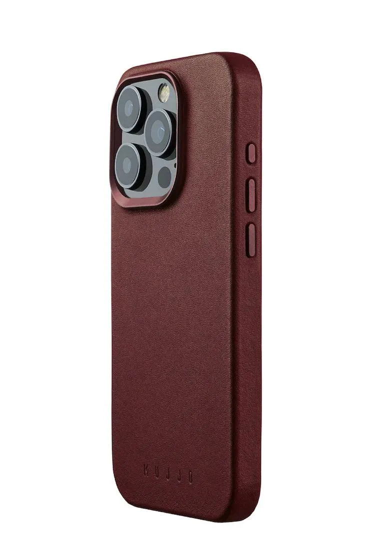 Mujjo Full Leather Case for iPhone 15 Pro