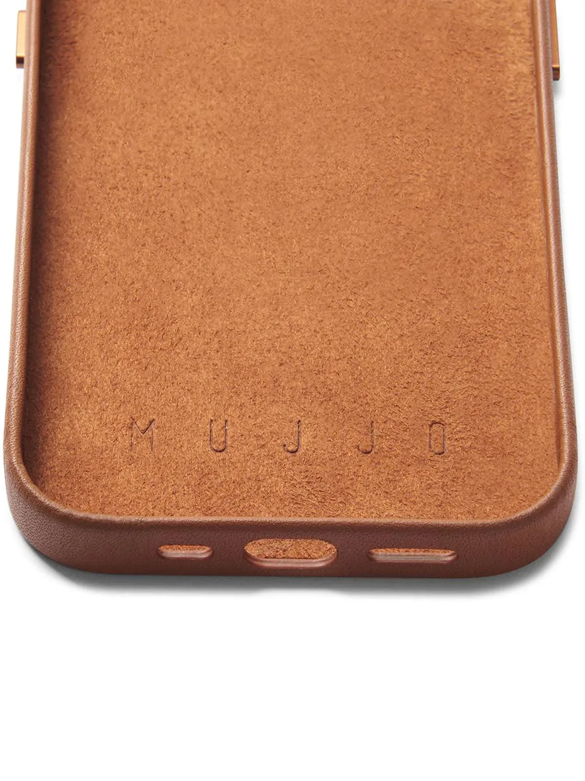 Mujjo Full Leather Wallet Case for iPhone 14