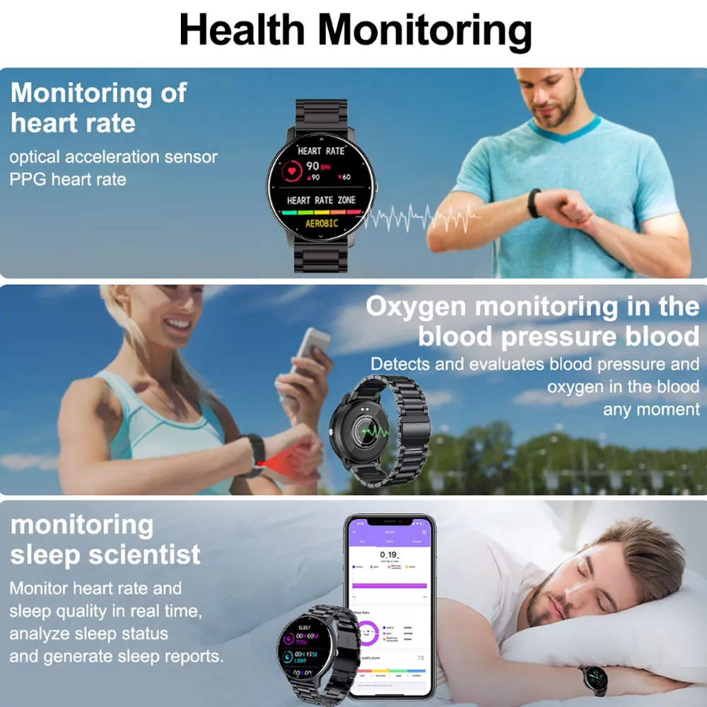 Multi-Sports Mode Waterproof Smart Watch