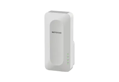 Netgear AX1800 4-Stream Dual-band WiFi 6 Mesh Extender, 1.8Gbps, Wall-plug, Internal Antenna - EAX15-100NAS