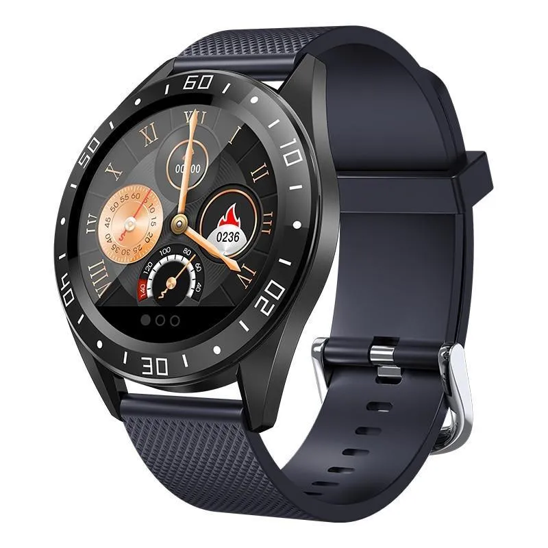 New Heart Rate Monitor IP67 Waterproof Fitness Watch With Weather Wrist Digital Smartwatch