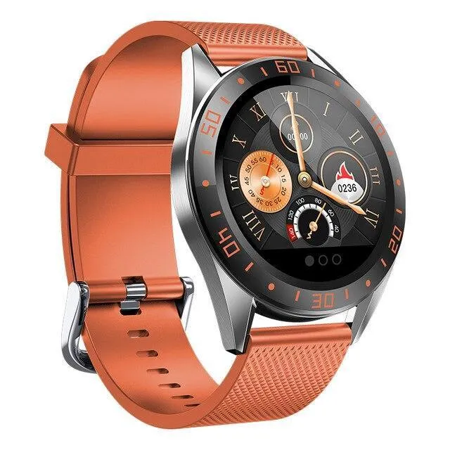 New Heart Rate Monitor IP67 Waterproof Fitness Watch With Weather Wrist Digital Smartwatch