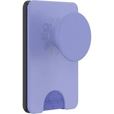 New - PopSockets Magnetic Phone Wallet with Grip and MagSafe, Magnetic Adapter Ring Included – Deep Periwinkle