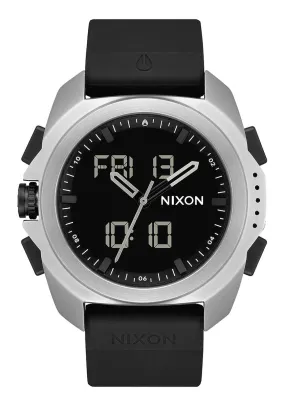 Nixon 47mm Ripley Watch Silver/Black A1267-625