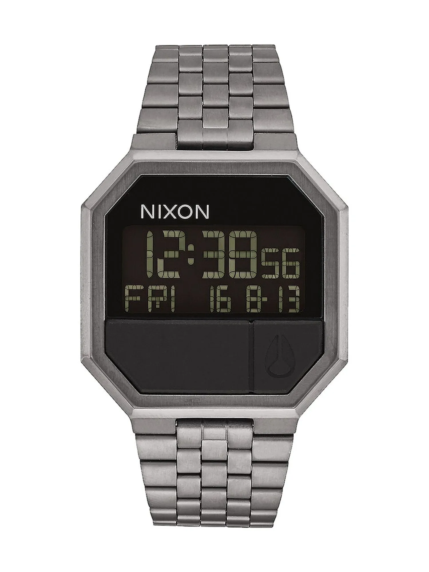 NIXON RE-RUN - ALL GUNMETAL - CLEARANCE