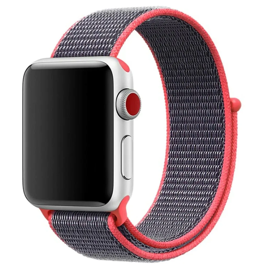 Nylon Sports Loop Watch Straps Compatible with the 3Plus Vibe Smartwatch