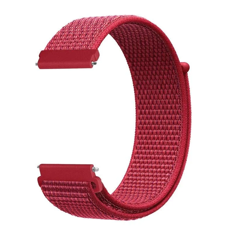 Nylon Sports Loop Watch Straps Compatible with the 3Plus Vibe Smartwatch