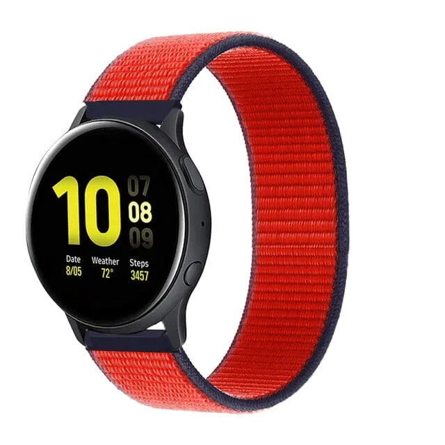 Nylon Sports Loop Watch Straps Compatible with the 3Plus Vibe Smartwatch