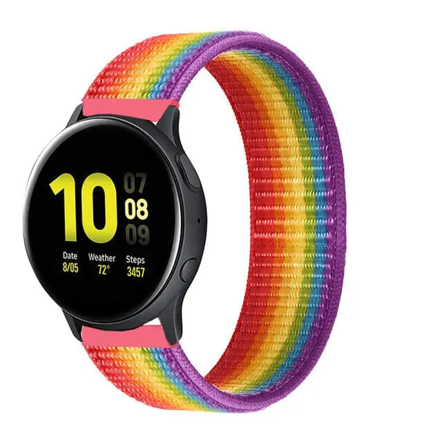 Nylon Sports Loop Watch Straps Compatible with the Fitbit Sense