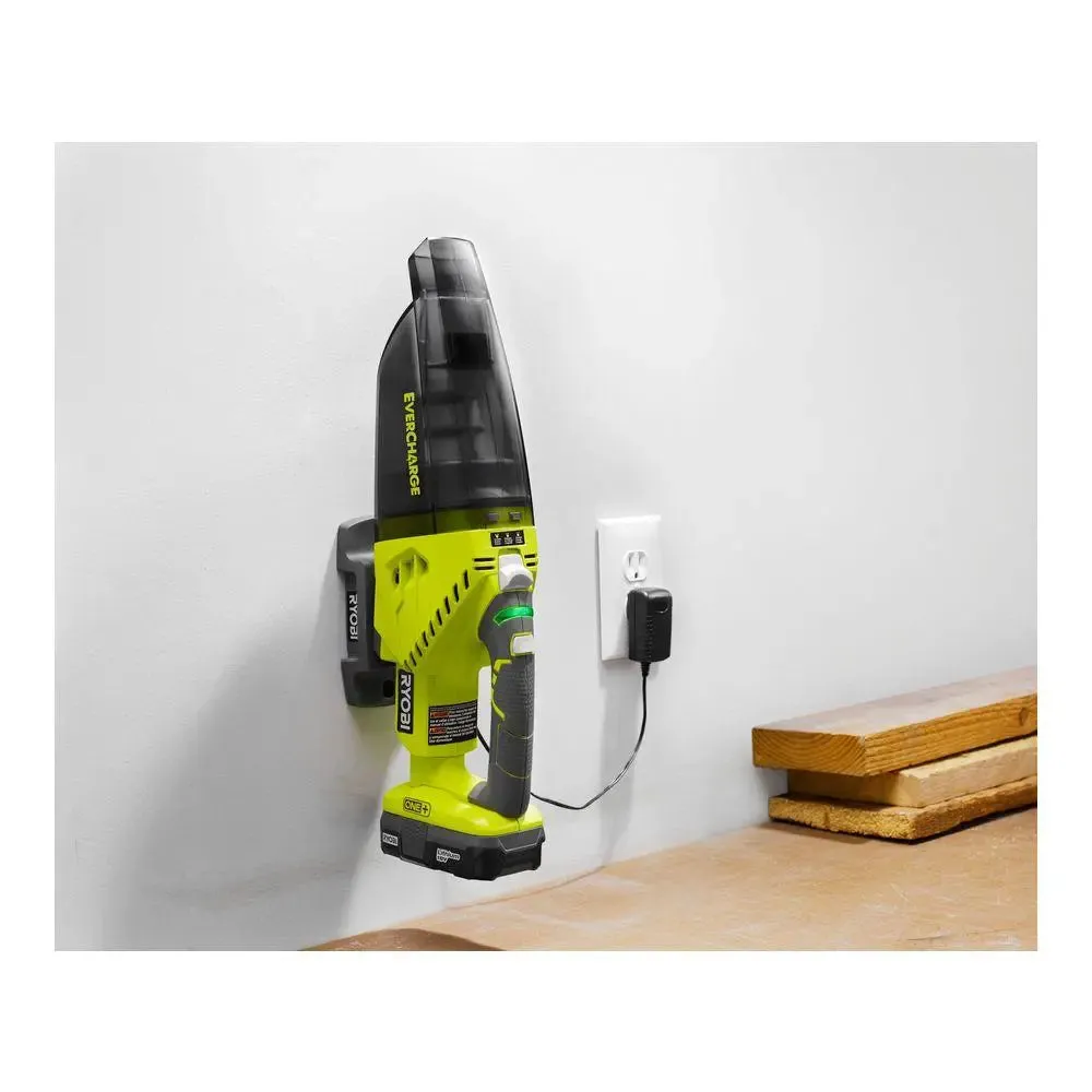 Open Box -  RYOBI 18-Volt ONE  Lithium-Ion Cordless EVERCHARGE Hand Vacuum Kit