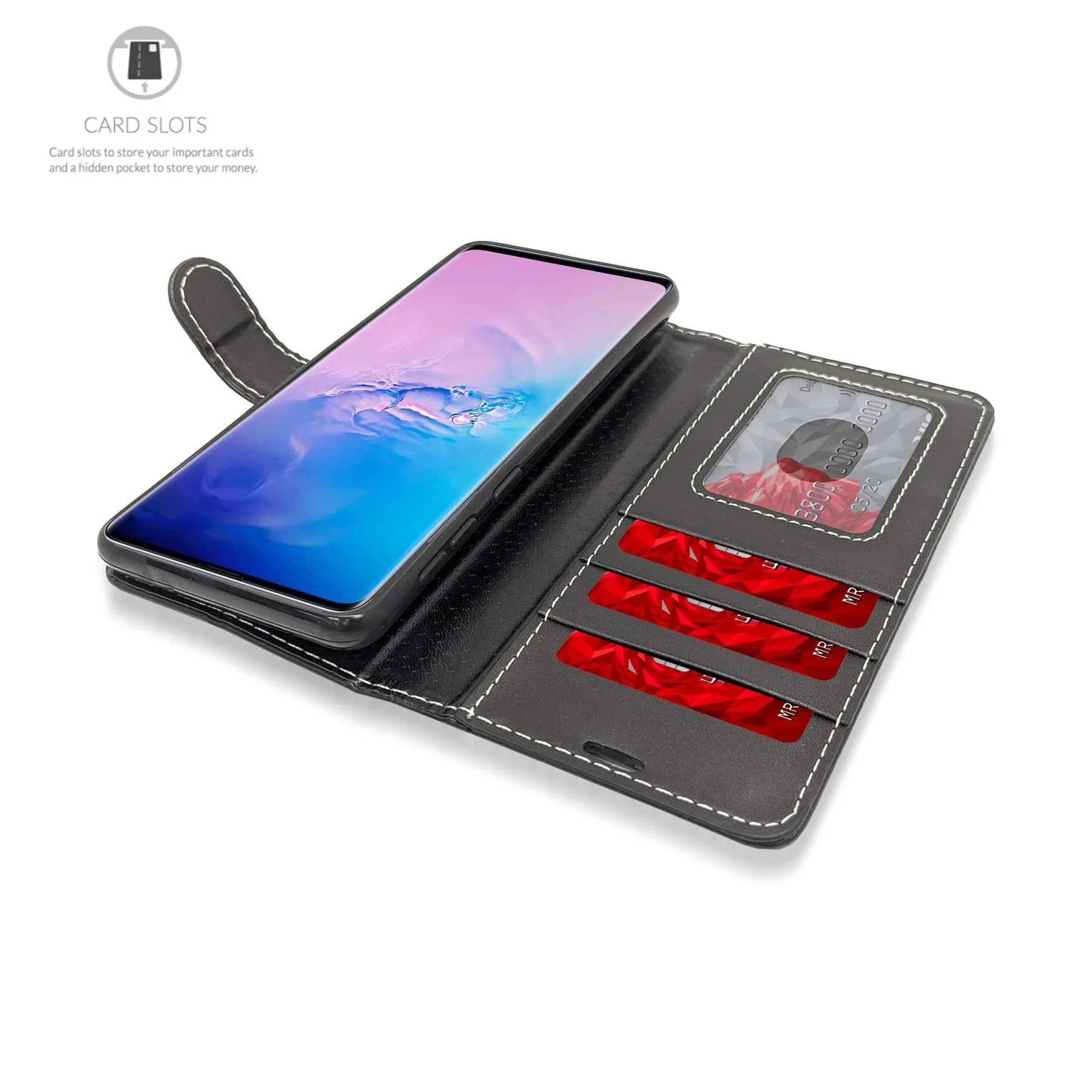 Oppo A76/A96 Flip Folio Book Wallet Case