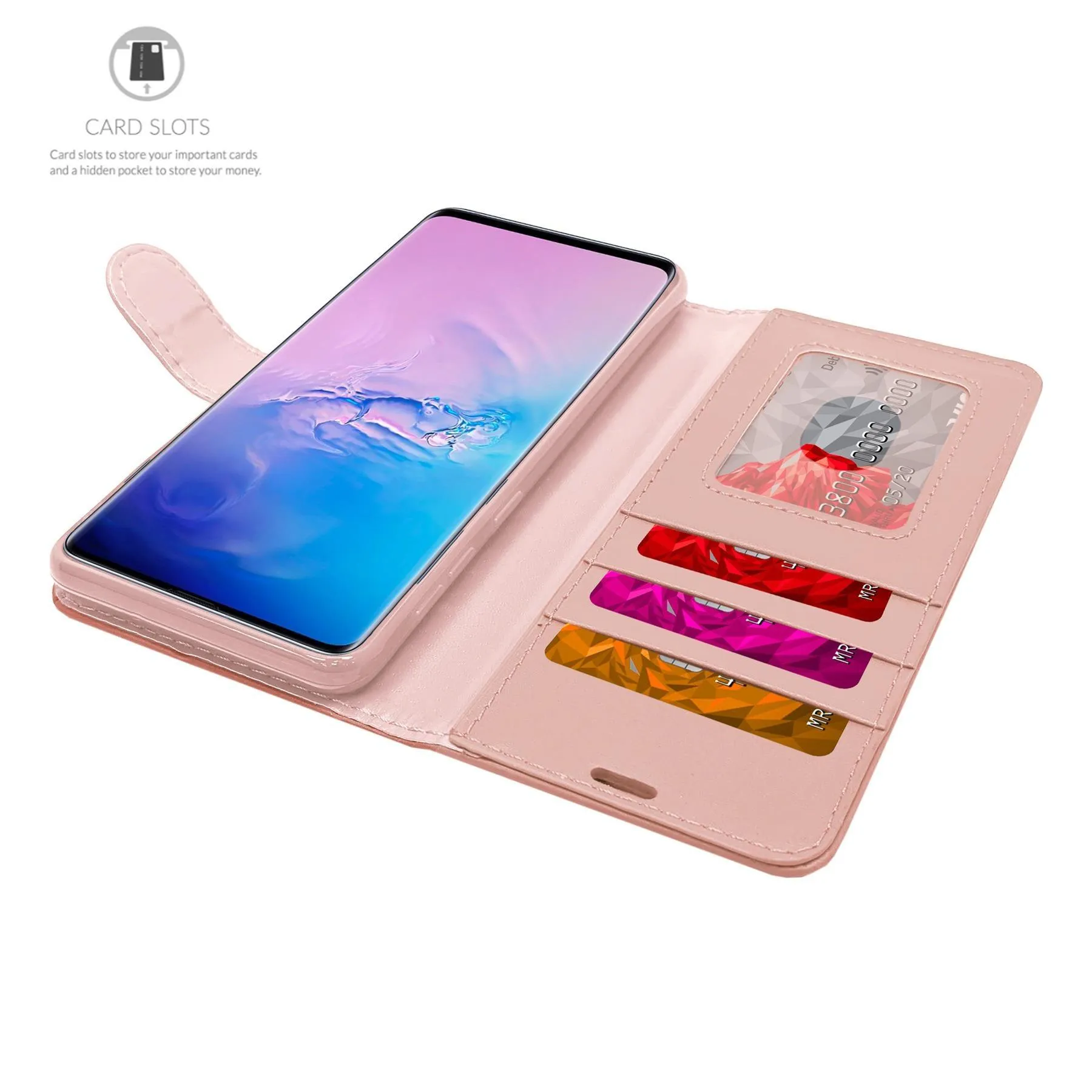 Oppo A76/A96 Flip Folio Book Wallet Case