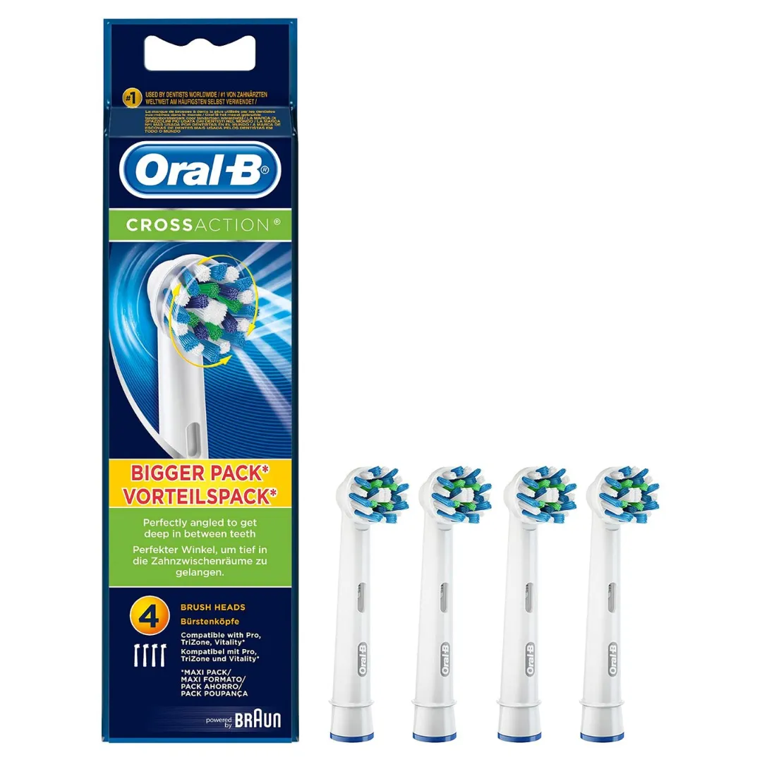 Oral-B CrossAction Electric Toothbrush Replacement Head (N)