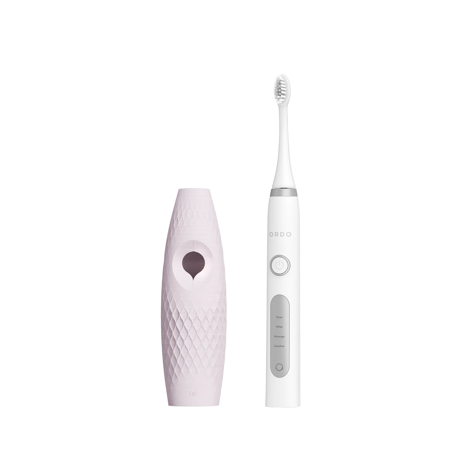 Ordo Sonic  Toothbrush & {access}ories Handle - Pearl Curved Medium Diamond