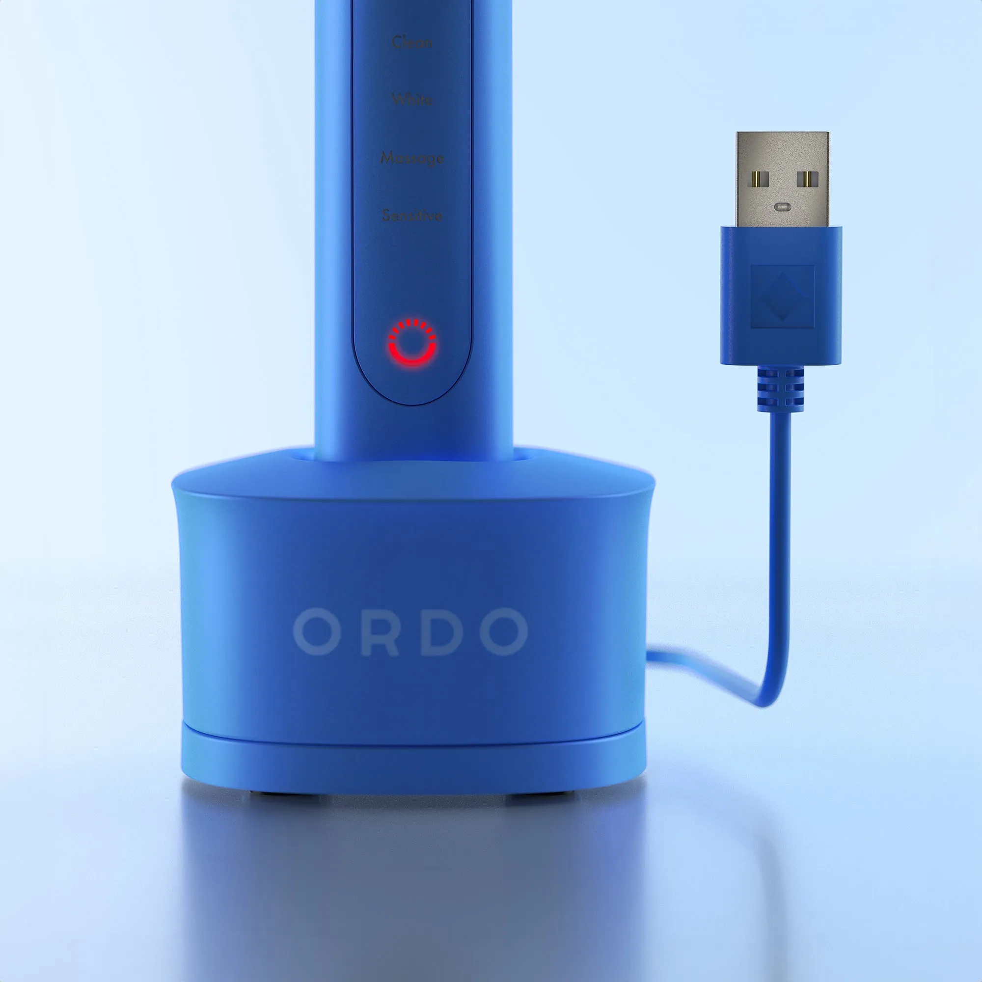 Ordo Sonic  Toothbrush & Charging Travel Case - Arctic Blue