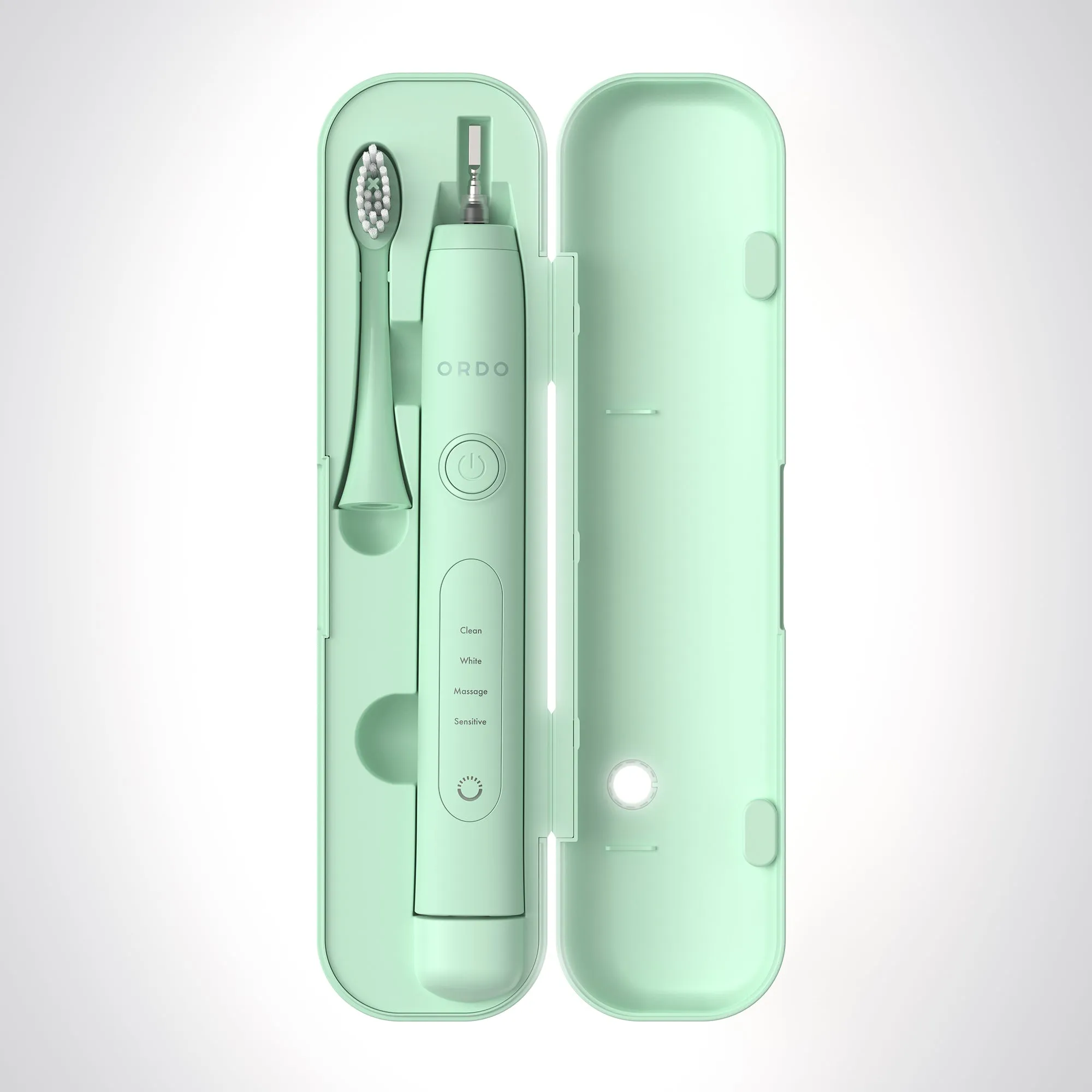 Ordo Sonic  Toothbrush & Charging Travel Case - Mint Green