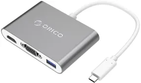 Orico USB-C To VGA | HDMI | USB 3.0 Adapter