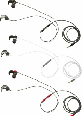 Outdoor Tech Makos Earbuds - Sweatproof Sports Earphones - Black / Grey Or Red