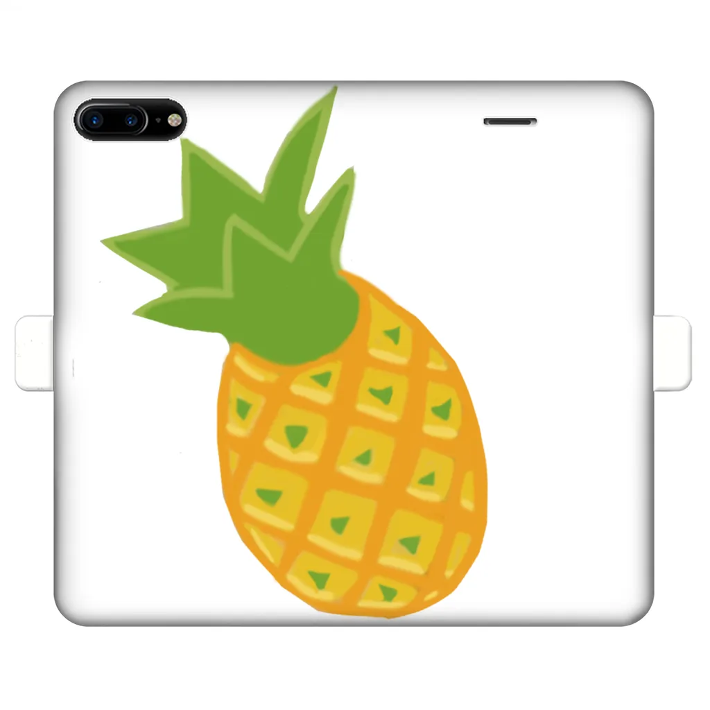 Pineapple Fully Printed Wallet Cases