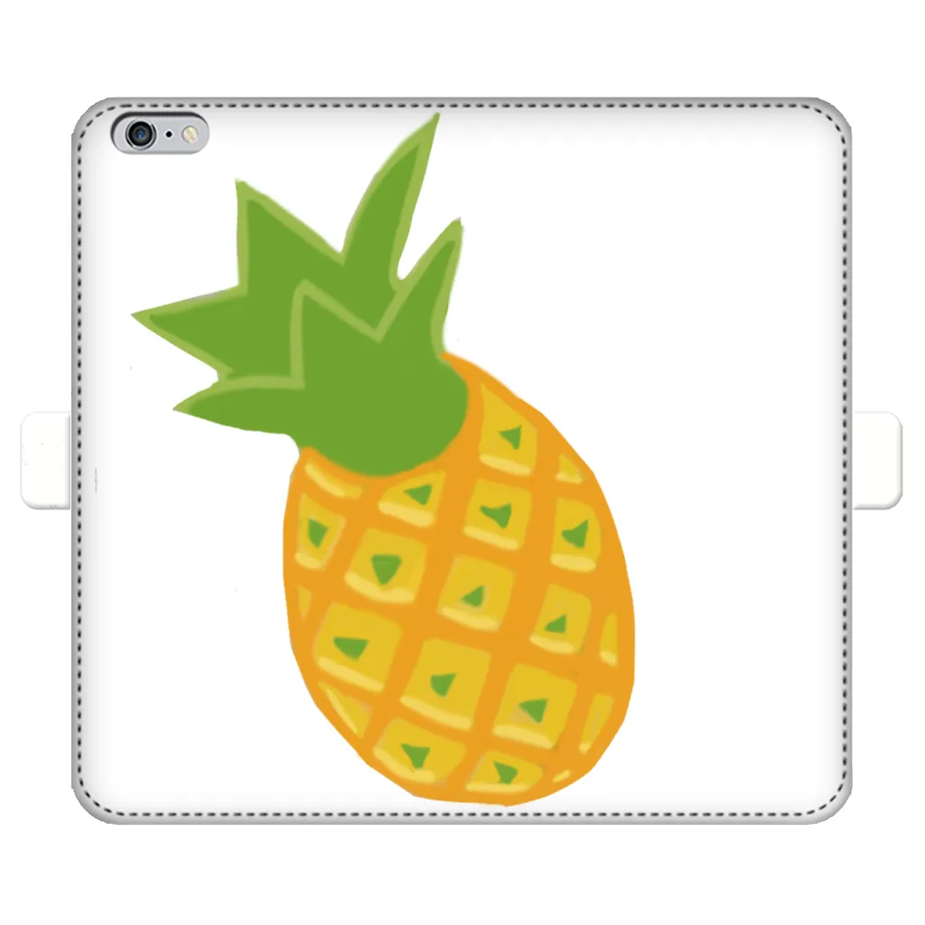 Pineapple Fully Printed Wallet Cases