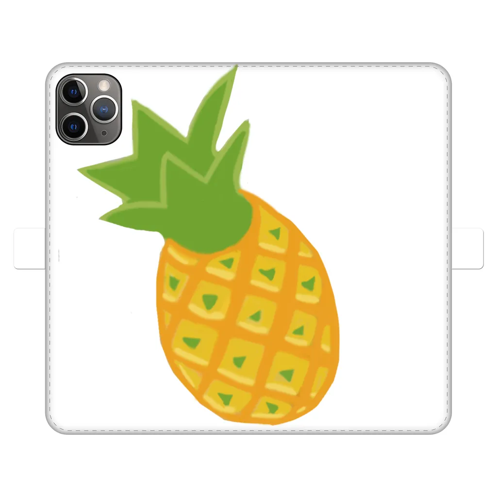 Pineapple Fully Printed Wallet Cases