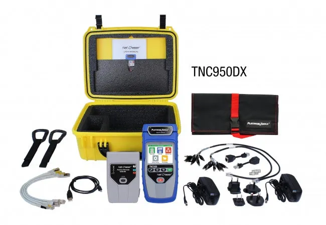 Platinum Tools TNC950AR Net Chaser™ Ethernet Speed Certifier & Network Tester