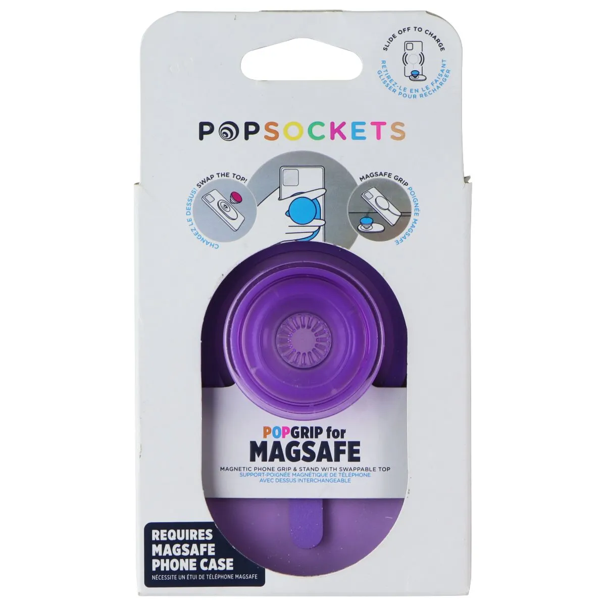 PopSockets PopGrip Magnetic Grip and Stand for MagSafe - Warm Lavender