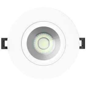 RAB GF4 12W LED 4" Floating Gimbal Downlight Selectable CCT